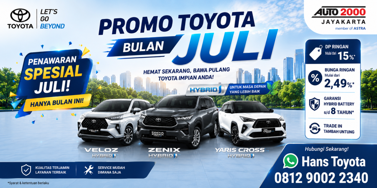 Promo Toyota Terbaru